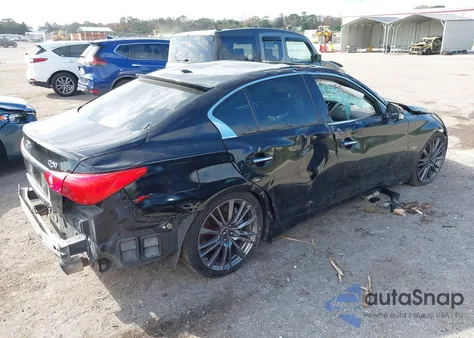 2017 Infiniti Q50 3.0T Premium from USA, damaged, VIN JN1EV7APXHM734518